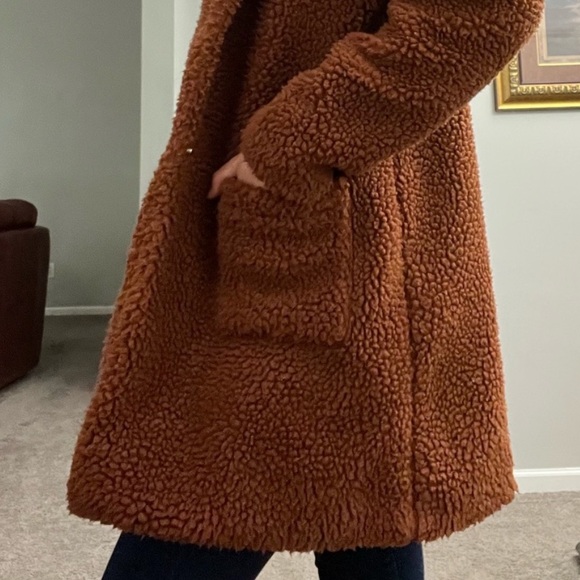 band of gypsies sherpa teddy coat - Picture 4 of 4